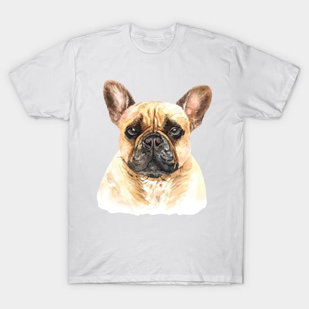 French Bulldog T-Shirt by RainbowAndJackson